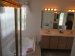 Large Master Bathroom with separate Shower